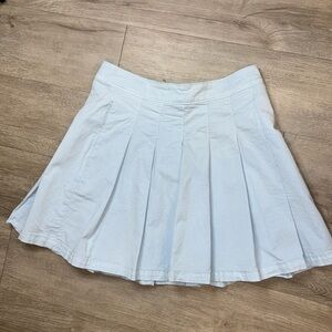 Baby blue skirt
